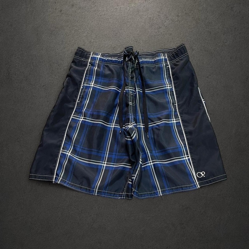 Y2K 2000s Grunge Indie Skater Surf Streetwear Hip Hop Baggy Plaid Board Shorts